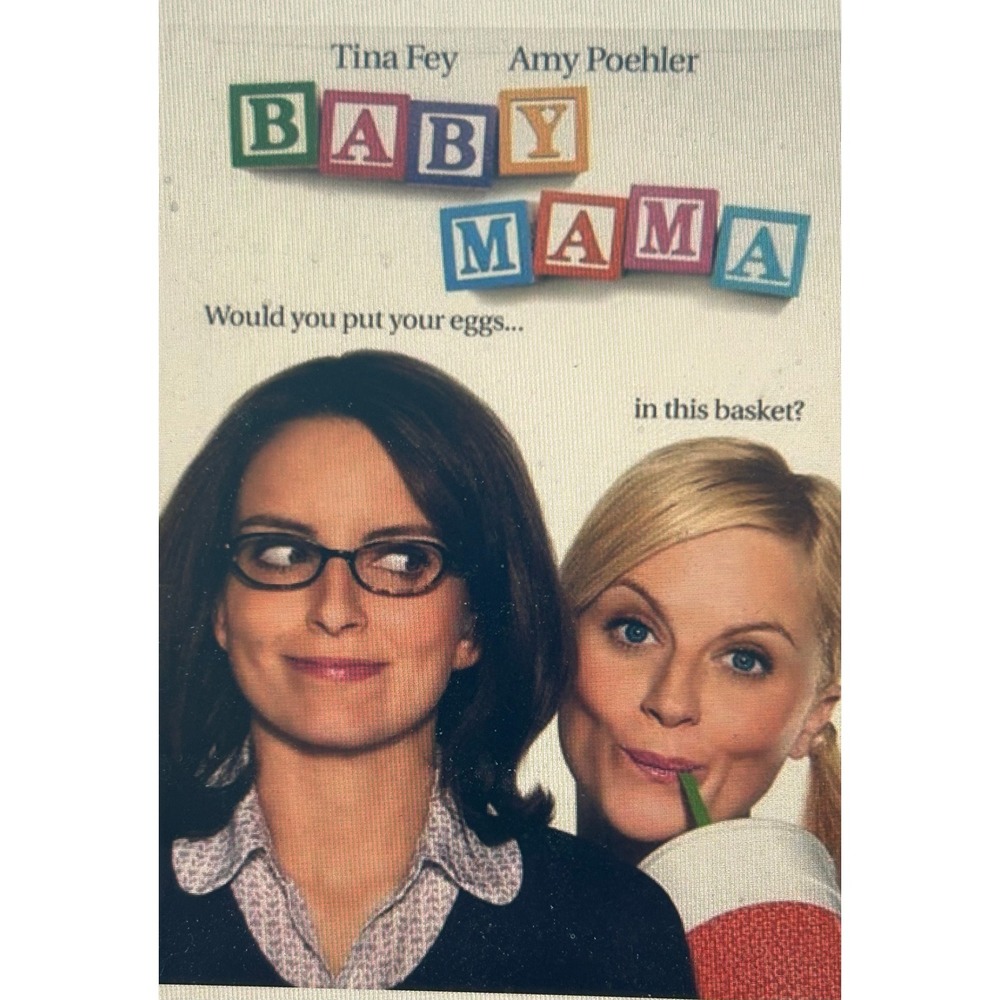 Baby Mama DVD Disc Only Tina Fey Amy Poehler Comedy Movie Tested‎ Works